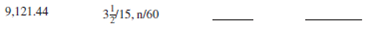 Calculate the cash discount and the net amount due for each of the following transactions.