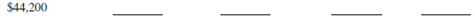Calculate the gross earnings per pay period for the following pay schedules.