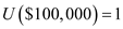a. Since probabilities are available with the given payoff matrix, use the expected value approach to identify the best decision alternative. The expected value of a decision option is the summation of the weighted payoffs for the decision alternative. The weight for a payoff is nothing but the probability of the linked state of nature and therefore the occurrence of the probability that the payoff will occur. The expected values are calculated as follows:       Thus, using the expected value approach, d 2 is the preferred decision. The expected value is 52.5. The preferred decision is investment B using the expected value approach. b.For either decision maker A or B , set   and   , then the indifference probabilities correspond to their utilities. First, construct the utility table for decision maker A. First assign a utility to the best and worst possible payoffs. Any values will work as long as the utility assigned to the best payoff is greater than the utility assigned to the worst payoff. In this case, $100,000 is the best payoff and $0 is the worst payoff. Arbitrarily make assignments to these two payoffs as follows:   And:   Now determine the utility associated with each payoff.Consider the process of establishing the utility of a payoff of $100,000. The firm obtains a payoff of $100,000 with probability p and a payoff of $0 with probability   .Substitute the corresponding indifference probability values of decision maker A for the values of the payoff table. So, the utility table for decision maker A is thus obtained as:   The expected utility for each alternative is obtained as:       Thus, using the expected utility approach, d 3 is the preferred decision. Decision maker A chooses investment c.Similarly find the preferred decision of Decision Maker B. Substitute the corresponding indifference probability values of decision maker B for the values of the payoff table. The utility table for decision maker B is thus obtained as:   The expected utility for each alternative is obtained as:       Thus, using the expected utility approach, d 1 is the preferred decision. Decision maker B chooses investment A. c.Decision maker A is fairly risk averse, chooses investment C with its guaranteed return. Decision maker B is less risk averse, chooses investment A as the expected payoff is much more than any other payoff. As there is difference in utilities, the decision makers A and B do not select the same decision alternative.