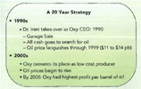 Occidental Petroleum (Oxy): From Also-Ran to Segment Leader1 Charles F. Hazzard (University of Texas at Dallas) How does Oxy grow from poor profitability to a consistent #/ ranking on both Fortune's Most Admired and Business Sector Ranking lists In 1956, when Armand Hammer took over as CEO of a small company, Occidental Petroleum (Oxy), lie had a vision for the future that involved multiple businesses and dramatic growth. By the early 1980s, Hammer had achieved the growth but not the profitability that should have gone with it. His search for someone to turn around his company had led him to fire seven presidents over the prior ten years: actions not seen before or since. Finally in 1983, Hammer asked Dr. Ray R. Irani to come in and make Oxy profitable. Irani was highly regarded in the chemical industry, having graduated from the University of Southern California with a PhD in chemistry at the age of 20. He had developed 150 US patents over his career. He had been president of Olin Corporation, a smaller, $2 billion chemical conglomerate, when Hammer's headhunters called. Attracting Irani to a company that Fortune had ranked #1 out of the Five Worst Managed Companies in the Top 500 in 1982 was a major effort by Hammer and, ultimately, saved his company (NYSE: OXY). In the early 1980s when Irani joined as Executive Vice President, Oxy, and Chairman and CEO, OxyChem (a division within Oxy), Oxy was a $14 billion firm that was a struggling also-ran in the oil industry. By 2013, when Irani retired as CEO, Oxy was consistently ranked number one on Fortune's Most Admired Mining Crude Oil Production Companies list. What happened Starting Small In 1983, Irani, and his team of three executives who he hand picked from Olin, came into Oxy. They were put in charge of Occidental Chemical Corporation (OxyChem), which was Oxy's smallest and least profitable division. While, in most companies, profit improvement programs are immediately launched in dire situations, OxyChem had no profits to improve. Shown in Exhibit 1, OxyChem was, in fact, in a negative profitability situation. When there are no profits, look for cash flow. In a commodity business, find cash flow and become the low cost producer. That in fact was Irani's plan for OxyChem. By 1986, OxyChem had purchased Diamond Shamrock Chemical from Maxxus Energy. Maxxus needed cash. OxyChem wanted to double its chlorine capacity. The deal was good for both sides. This is a key point: what we all learned from Irani through deals large and small was that those who made deals with him saw what was the positive for them as well as for Oxy. Through asset sales, cash flow' improvements, and profits, OxyChem made back the cost of that purchase within 18 months. By 1988, OxyChem was making a much larger deal to buy Cain Chemical, an ethelyne leveraged buyout (LBO) worth roughly $2.2 billion. Ethelyne was an essentially cyclical chemical but highly profitable in predictable cycles. In this case, OxyChem was competing with a much larger company to make the deal to purchase Cain. To purchase Cain, Oxy quickly dipped into an $8 billion credit line and offered $2.2 billion first. In this case, Oxy was able to leverage its agility as a smaller company. In comparison, the larger company had to go through a capital review committee, which was more time consuming. OxyChem's net profit from that deal the following year was $1 billion. Fortune ranked the deal in its Top 30 Business Deals for 1988. Saving the Parent Company Less than two years into Irani's tenure at OxyChem, H am m er asked him to com e to Oxy's Los Angeles headquarters to save the rest of the company. For any big deals that OxyChem made (such as Cain Chemical), Irani led the discussions. But Hammer was satisfied with the game plan and the quality of the management in place at OxyChem. Between 1985 and 1990, Irani worked hard to improve Oxy's profitability while waiting until he took over as CEO in 1990 to change the overall mix of businesses for the company. For example, Iowa Beef was the largest operating division (by sales) of Oxy. It had very low profit margins. Fortune categorized companies by whatever product category their largest operating division occupied. This made Oxy a food company. Explaining that to security analysts and investors was problematic. By 1990, Hammer had passed away and Irani had become CEO. His first moves were to divest divisions that did not make sense for an oil company (such as Iowa Beef) and to look forward to Oxy's future as an oil company (Exhibit 2). Among Oxy's strengths was to have had the best oil finders in the world. Irani's emphasis was to harness that and spend capital on finds that would eventually enable Oxy to become the lower or lowest cost producer (see Exhibit 1). As Oil prices languished in the late 1990s ($11 to $14 per barrel), Oxy had invested in aging oil fields in Texas and California, which was consistent with its goal to get cost per barrel as low as possible. Oxy's expertise at enhanced oil recovery (EOR) positioned Oxy to maximize these opportunities. As the century turned, oil prices began to rise again and, by 2005, Oxy was the world's most profitable oil company with an impressive $20-per-barrel profit (Exhibit 3), tops in the industry. Argentina and Agility Security analysts preach about and respect quality of earnings concerns. While the term wears many hats, dependability of earnings or earnings growth fits most situations. A case in point is Oxy's withdrawal from Argentina and re-investment in its home country. Reproduced in Exhibit 4, Oxy's December 2010 board presentation was entitled: Divestment of Argentine Assets, Purchase of New US Assets, Dividend Increase. In a refreshingly short set of slides, Oxy advocated monetizing the value of its Argentine oil for cash ($2.5 billion) and investing that cash into shale oil plays in Texas and North Dakota. In this case Oxy wanted out of Argentina where its assets could be nationalized at any time. Oxy approached a Chinese oil giant Sinopec, which was charged with acquiring oil as a priority for the Chinese government. In 2010, 15% of foreign direct investment (FDI) in South America was China's investment in oil, copper, and soy.2 The strong implication here is that Argentina would be less inclined to nationalize the oil assets of a Chinese company, as opposed to those of an American company. Just getting the value of Oxy's oil assets out of Argentina was an improvement in the quality of its earnings because it removed a threat of loss stemming from very real political risk. The withdrawal from Argentina (and sale to Sinopec.) was also good timing, because in 2012, Argentina nationalized the oil company YPF by expropriating 51% of the shares belonging to its majority owner Rcpsol from Spain. The agility that Oxy showed in finding the right buyer (Sinopec) and reinvesting the sale proceeds back into the United States was another improvement in earnings quality, because the investment back home had a high potential for growth. Oxy Today Few CEOs of top 500 companies stay in their positions for 20 years or more. Irani was one of them. Thanks to a massive effort to divest non-core assets when he took over in 1990 and an emphasis on capital spending to find oil and gas throughout the decade of the 1990s, Oxy was positioned to reap record profits as the new century began and oil prices went back up. Over the five year period between 2001 and 2005, Oxy's total debt decreased 53% while oil and gas production increased 23%. During that same period, the value of Oxy's common stock appreciated by $20.6 billion with Oxy paying $2.0 billion in dividends to stockholders for a total increase in shareholder value of $22.6 billion Oxy has paid dividends every year since 1975 and, with a current quarterly dividend of $0.72 per share, yielding 3.0% to its investors.1 Oxy is one of only five stocks that increased dividends more than 15% during 2013: Oxy (18%), Kinder Morgan (18%), Sherwin Williams (17.9%), Freeport-McMo Run (17.6%), and Xerox (17.6%). Through 2013, Oxy had had a 5-year dividend growth rate of 17.2% and had increased its dividend for 11 consecutive years. The Oxy turnaround and growth strategy between 1985 and 2010 evolved into a next phase under a new CEO. How Oxy competes into the future is a function of world oil markets and Oxy's strengths. As of fall 2013, security analysts estimated that Oxy would buy back up to 10% of its outstanding shares while increasing its dividend in anticipation of a spinoff of assets into as many as three different companies. By early 2014, Oxy announced the separation of its California gas assets into a separately traded company. The new company would have 8,000 workers and would own 2.3 million net acres in the state for a business that reported $1.5 billion in operating earnings in 2013.' Oxy continues to be the number one gas producer in California. Simultaneously, Oxy announced that it would be moving its corporate headquarters from Los Angeles to Houston, Texas, where the company is the number one producer of oil in that state. In closing, it is interesting to quote a leading investment source regarding the future outlook of Oxy: The company has an excellent balance sheet with a healthy cash flow to support the dividend. Oxy is likely to make additional acquisitions in the future that should keep both top and bottom lines growing nicely. The company is a technology leader in retrieving deposits from hard-to-reach reserves and mature fields. This is a big plus since both areas should provide huge potential in coming years. The appreciation rate is well ahead of 12% average annual ROI projections. A reasonable five year price target would be $136 per share. Appendix: Armand Hammer, Oxy, and Doing Business in Russia Few companies had the relationship with Russia that Oxy did for the last 50 years of the 20th century. That is because Armand Hammer was there at the beginning of the Soviet Union with Vladimir Lenin. Born in 1898 in New York to Russian immigrant parents, Hammer had developed a strong interest in the land of his father's birth. Immediately after the 1917 Russian Revolution, he was one of the first American businessman who entered Soviet Russia. He was declared by Lenin one of the first Heroes of the Soviet Union in 1921, when he had developed a way to alleviate suffering and starvation in the Ural mountains through a business deal that swapped American grain for Russian precious metals and furs Hammer had gone into Russia for humanitarian reasons, but continued his relationship with the country until the 1930s because of his personal relationship with Lenin and subsequent business opportunities. Between 1931 and 1961, Hammer had no dealings with Russia because those were the Stalin years and business was not possible. During World War II, Hammer has extensive dealings with President Franklin D. Roosevelt (FDR) ancl later in his career reflected on the similarities of Lenin and Roosevelt (Exhibit 5). Few, if any, people in the 20th century even had the opportunity for such a comparison based on direct experience dealing with these two leading politicians. By 1955, Hammer was approaching 60 years of age. He went to California with his third wife to retire. He and his wife each put $50,000 into two wells that a small company called Occidental Petroleum wanted to drill. Both wells successfully produced oil. By 1957, Hammer became president and CEO of the rapidly growing Oxy.* Russia was more a part of Hammer's DNA than Oxy's. When Hammer took over Oxy in 1957, he brought Russia with him. Hammer's relationship with Russia was reinforced in 1961 when President John F. Kennedy asked him to do something to help improve the relationship between himself and Soviet Premier Nikita Khrushchev. This was because during the heydays of the Cold War, Khrushchev had very vocal disrespect for Kennedy* Aside from the fact that Hammer was one of the original Heroes of the Soviet Union conferred by Lenin, the founding father of the Soviet Union, Hammer had cultivated relationships with subsequent Soviet Premiers by giving them trinkets that Lenin had given him. While a small thing in the US culture, these historic items were a big thing to Soviet Premiers. It worked. Hammer was perceived as a credible gobetween between the two superpowers. Therefore, in a nontrivial way, his visits reduced the tension between the two superpowers at that time (Exhibit 6). When Mikhail Gorbachev came to power as the new Soviet Premier in 1985, he had concluded that he w'as presiding over a sinking economic ship. In 1988, Gorbachev asked Hammer if he could send an Oxy executive over to Moscow in order to present to key members of his senior finance/economic staff some of the essence of how a company such as Oxy would work within a capitalistic system. Hammer asked Irani to send an executive, and Irani recommended your case author, who was Oxy's Senior Vice President, Administration (OxyChem) at that time. The presentations in Moscow were well received. But the economy had too much negative momentum at that point to reverse itself. Gorbachev ended up losing power, and the Soviet Union was dissolved in 1991. During the 1990s, Russia slipped into economic chaos, depression, and what some have called a kleptocracy. Since 2000, Vladimir Putin has coalesced power around a unidimensional economy centered on oil and gas. Corruption has been rampant. In 2009, a Russian Ministry of the Interior Survey established that the average bribe in the country was $1,000 (27,000 rubles).+ Large integrated oil companies such as Exxon continue to do business in Russia because there are large oil and gas reserves in Siberia. Exxon signed a joint venture (JV) agreement with Rosneft and was proceeding with it. Exxon spent more money but pumped less oil and natural gas, leading to a 27% drop in profit for 2013. In 2014, Exxon was forced by the US government to stop its joint work in the Kara Sea with Rosneft when sanctions were imposed on Russia due to its intervention in Ukraine. Oxy stopped doing business in Russia in 2007. 1)The author thanks Professor Mike Peng for helpful discussions and editorial assistance. © Charles F Hazzard. Reprinted with permission 2) Ian James, Associated Press, June 6, 2011 3) Oxy proxy 2006. 4) Seeking Alpha, The Value Investor, 2014, Occidental Petroleum: As investors applaud the restructuring, how much is the core business valued at May 5) Seeking Alpha, Ibid. 6) Seeking Alpha, 2013, The dividend investor's guide: Part II-Integrated oil 2013 review, by M. Bern, October 20. 7) Wall Street Journal, August 22, 2009. Exhibit 1 Turning Around OxyChem Exhibit 2 A 20-Year Strategy to Turn Around Oxy Exhibit 3 x y was Ranked 6th by the Businessweek 50 Ranking Ray R. Irani, 71 CEO since 1990 6 Occidental Petroleum BACK IN THE LATE 1990s, when oil prices were low, Occidental's CEO placed two big bets, spending just over $7 billion to snap up aging oil fields in Texas and California. Today, with near record prices for crude, those wells have turned Oxy into the world's most profitable oil company. In 2004 the Los Angeles outfit managed an impressive $20-per-barrel profit, tops in the industry, according to Deutsche Bank Securities Inc. Lebanese-born Irani is still on the hunt. In 2004 he pounced on Tulsa's Vintage Petroleum for $3.8 billion and built up the biggest acreage position in Libya, newly open to American companies after years of sanctions. That nation was the site of Oxy's largest discoveries back in the day when industry legend Armand Hammer ruled the roost. Irani figures that new projects and acquisitions could boost production to nearly 1 million barrels a day by 2010, a sizable jump from the current 590,000. No doubt old man Hammer would be proud of the way his hand-picked successor is managing things. Exhibit 4 A Slide from Oxy's Presentation to the Board in December 2010 Discussing the Impact of Assets in Argentina on the Quality of Earnings NY Times, DealBook, December 2010, Andrew Ross Sorkin. Exhibit 5 Hammer on Lenin and FDR Hammer on Source: A. Hammer (with N. Lyndon), 1987, Hammer, New York: G. R Putnam's Sons. Exhibit 6 Hammer Met Khrushchev in 1961 A. Hammer (with N. Lyndon), 1987, Hammer. New York: G. R Putnam's Sons How effective did Oxy deal with the recent turmoil in the industry