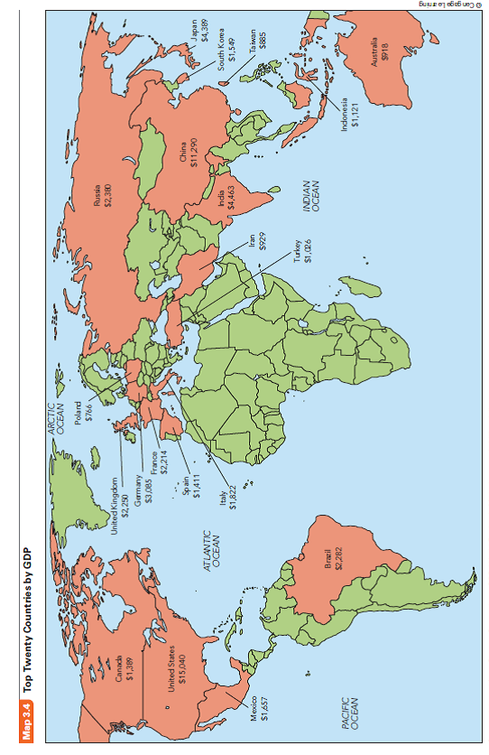 Regarding PengAtlas Map 3.4, consider emerging economies that are later movers in the economic realm. To what extent do they have some of the same advantages as firms that are later movers?