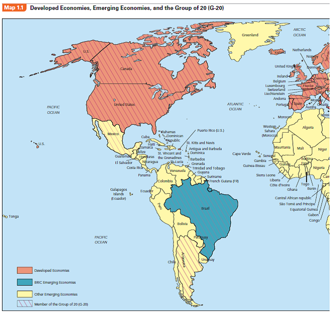 In reference to PengAtlas Map 1.1, firms in which group of countries are most likely to overpay for acquisitions in the other group of countries?