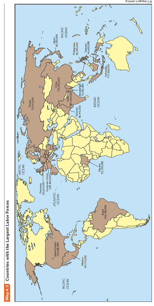 Look at the countries on PengAtlas Map 4.3. Suppose your multinational team consists of people from these countries. In your opinion, is it possible to have too much diversity?