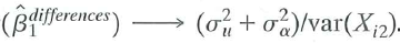 Suppose that there are panel data for T = 2 time periods for a randomized controlled experiment, where the first observation (t = 1) is taken before the experiment and the second observation (t = 2) is for the post-treatment period. Suppose that the treatment is binary; that is, suppose that X it = 1 if the i th individual is in the treatment group and t = 2, and X it = 0 otherwise. Further suppose that the treatment effect can be modeled using the specification Y it = t + ß i X it + u it  where , are individual-specific effects [see Equation (13.11)] with a mean of zero and a variance of 2 and u it is an error term, where u it is homoskedas-tic, cov( u it , u i1 ) = 0, and cov( u it , i ) for all i. Let   denote the differences estimator, that is, the OLS estimator in a regression of Y i2 on X i2 with an intercept, and let   denote the differences-in-differ-ences estimator, that is, the estimator of ß 1 based on the OLS regression of Y i = Y i2 - Y i1 and an intercept. a. Show that nvar   .  b. Show that nvar    c. Based on your answers to (a) and (b), when would you prefer the differences-in-differences estimator over the differences estimator, based purely on efficiency considerations