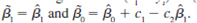 Let   0 and   1 be the intercept and slope from the regression of y i on x i , using n observations. Let c 1 and c 2 , with c 2 0, be constants. Let   0 and   1 be the intercept and slope from the regression of c 1 y i on c 2 x i. Show that   1 = (c 1 /c 2 )   0 and   0 = c 1   0 , thereby verifying the claims on units of measurement in Section 2.4. [Hint: To obtain   1 , plug the scaled versions of x and y into (2.19). Then, use (2.17) for   0 , being sure to plug in the scaled x and y and the correct slope.] (ii) Now, let   0 and   1 be from the regression of (c 1 + y i ) on (c 2 + x i ) (with no restriction on c 1 or c 2 ). Show that   l =   1 and   0 =   0 + c 1 - c 2   1. (iii) Now, let   0 and   1 be the OLS estimates from the regression log(y i ) on x i , where we must assume y i. 0 for all i. For c 1 0, let   0 and   1 be the intercept and slope from the regression of log(c 1 y i ) on x i. Show that   . (iv) Now, assuming that x. 0 for all i, let   0 and   1 be the intercept and slope from the regression of y. on log(c 2 x i ). How do   0 and   1 compare with the intercept and slope from the regression of y i on log(x i )