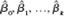 Let be the OLS estimates from the regression of yi on x i1 , …, x ik , i_1, 2, …, n. For nonzero constants c 1 , …, c k , argue that the OLS intercept and slopes from the regres-