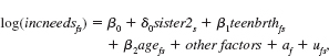 Suppose that, for one semester, you can collect the following data on a random sample of college juniors and seniors for each class taken: a standardized final exam score, percentage of lectures attended, a dummy variable indicating whether the class is within the student's major, cumulative grade point average prior to the start of the semester, and SAT score. (i) Why would you classify this data set as a cluster sample Roughly, how many observations would you expect for the typical student (ii) Write a model, similar to equation, that explains final exam performance in terms of attendance and the other characteristics. Use s to subscript student and c to subscript class. Which variables do not change within a student (iii) If you pool all of the data and use OLS, what are you assuming about unobserved student characteristics that affect performance and attendance rate What roles do SAT score and prior GPA play in this regard (iv) If you think SAT score and prior GPA do not adequately capture student ability, how would you estimate the effect of attendance on final exam performance Equation