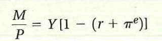 Assume that money demand takes the form Where Y = 1,000 and r = 0.1. a. Assume that, in the short run, e is constant and equal to 25%. Calculate the amount of seignorage for each rate of money growth, AM/M, listed below. i. 25% ii. 50% iii. 75% b. In the medium run, Compute the amount of seignorage associated with the three rates of money growth in part (a). Explain why the answers differ from those in part (a).