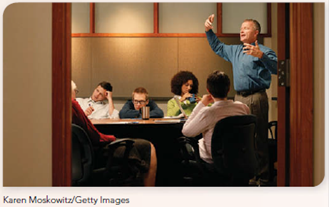 MAKE DATA YOUR FRIEND It doesn't matter what industry you're in. People have blind spots about where they are weak. Managers May Overestimate Their Managing Skills A survey by Development Dimensions International, Inc., finds that managers may be overestimating their management skills. It doesn't matter what industry you're in. People have blind spots about where they are weak, says DDI vice president Scott Erker. These results are from a sample of 1,100 first-year managers: 72% never question their ability to lead others. 58% claim planning and organizing skills as strengths. 53% say they are strong in decision making. 50% say they are strong in communication. 32% claim proficiency in delegating. Skills rated as needing most development were delegating, gaining commitment, and coaching. YOUR THOUGHTS Would you, like the managers in this survey, overestimate your strengths in management skills What might explain managers' tendencies toward overconfidence What would you identify as being among the skills on which you most need improvement What might account for the fact that 72% of managers never question their ability to lead others