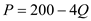 The industrial demand function is given by . Firms in this industry are generating negative externality and therefore they face two types of cost: an external cost which is the cost of production and an internal cost which is the cost of the harm they create on society via externality. a)The cost of the externality created by the industry is not internalized by the firms. From society's perspective, firms need to incorporate this internal cost in their cost analysis. Hence the socially efficient level of output is the one that equilibrates market demand to the marginal cost to the society. Marginal cost to the society is the sum of both internal and external marginal cost, the industry is facing. Therefore, the social marginal cost is: Compute the socially efficient level of output by equating with marked demand : Thus the socially efficient level of output is 9.09 units. b)A competitive industry produces a level of output by equating its Internal Marginal Cost with the Price (more precisely, ). This implies: Hence a competitive industry produces 12.5 units. c)A monopolist ignores the societal damage it causes through its actions and produces a level of output at which its Internal Marginal Cost equals the Marginal Revenue. The latter is the first derivative of Total revenue: Compute the quantity produced by the incumbent monopolist by equating Marginal cost and Marginal Revenue: Therefore, a monopolist produces 10 units of output. d)To encourage the monopoly to produce socially efficient level of output, government may force firms to internalize the costs of externality created by them. This can be done by targeted policies that shift the internal cost of production up to a point where it equals the social cost of production. To force such internalization, taxing the monopolist for the externality created, imposing restrictions on the amount of a negative externality generated, enforcing property rights are some of the policy measures that the government can initiate.