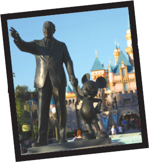 Disney Few companies have been able to connect with a specific audience as well as Disney has. From its founding in 1923, the Disney brand has always been synonymous with quality entertainment for the entire family. The company, originally founded by brothers Walt Disney and Roy Disney, stretched the boundaries of entertainment during the 20th century to bring classic and memorable family entertainment around the world. Beginning with simple blackand- white animated cartoons, the company grew into the worldwide phenomenon that today includes theme parks, feature films, television networks, theatre productions, consumer products, and a growing online presence. In its first two decades, Walt Disney Productions was a struggling cartoon studio that introduced the world to its most famous character ever, Mickey Mouse. Few believed in Disney's vision at the time, but the smashing success of cartoons with sound and the first-ever full-length animated film, Snow White and the Seven Dwarfs , in 1937 led, over the next three decades, to other animated classics including Pinocchio , Bambi, Cinderella, and Peter Pan , live action films such as Mary Poppins and The Love Bug, and television series like Davy Crockett. When Walt Disney died in 1966, he was considered the best-known person in the world. By then the company had expanded the Disney brand into film, television, consumer products, and Disneyland in southern California, its first theme park, where families could experience the magic of Disney in real life. After Walt's death, Roy Disney took over as CEO and realized Walt's dream of opening the 24,000 acre Walt Disney World theme park in Florida. By the time of Roy's death in 1971, the two brothers had created a brand that stood for trust, fun, and entertainment that resonated with children, families, and adults through some of the most moving and iconic characters, stories, and memories of all time. The company stumbled for a few years without the leadership of its two founding brothers. However, by the 1980s, The Walt Disney Company was back on its feet and thinking of new ways to target its core familyoriented consumers as well as expand into new areas that would reach an older audience. It launched the Disney Channel, Touchstone Pictures, and Touchstone Television. In addition, Disney featured classic films during The Disney Sunday Night Movie and sold classic Disney films on video at extremely low prices in order to reach a whole new generation of children. The brand continued to expand in the 1990s as Disney tapped into publishing, international theme parks, and theatrical productions that reached a variety of audiences around the world. Today, Disney is comprised of five business segments: The Walt Disney Studios, which creates films, recording labels, and theatrical performances; Parks and Resorts, which focuses on Disney's 11 theme parks, cruise lines, and other travel-related assets; Disney Consumer Products, which sells all Disney-branded products; Media Networks, which includes Disney's television networks such as ESPN, ABC, and the Disney Channel; and Interactive Media. Disney's greatest challenge today is to keep a 90- year-old brand relevant and current to its core audience while staying true to its heritage and core brand values. Disney's CEO Bob Iger explained, As a brand that people seek out and trust, it opens doors to new platforms and markets, and hence to new consumers. When you deal with a company that has a great legacy, you deal with decisions and conflicts that arise from the clash of heritage versus innovation versus relevance. I'm a big believer in respect for heritage, but I'm also a big believer in the need to innovate and the need to balance that respect for heritage with a need to be relevant. Internally, Disney has focused on the Disney Difference- a value-creation dynamic based on high standards of quality and recognition that set Disney apart from its competitors. Disney leverages all aspects of its businesses and abilities to touch its audience in multiple ways, efficiently and economically. Disney's Hannah Montana provides an excellent example of how the company took a tween-targeted television show and moved it across its various creative divisions to become a significant franchise for the company, including millions of CD sales, video games, popular consumer products, box office movies, concerts around the world, and ongoing live performances at international Disneyland resorts like Hong Kong, India, and Russia. Disney also uses emerging technologies to connect with its consumers in innovative ways. It was one of the first companies to begin regular podcasts of its television shows as well as release ongoing news about its products and interviews with Disney's employees, staff, and park officials. Disney's Web site provides insight into movie trailers, television clips, Broadway shows, virtual theme park experiences, and much more. And the company continues to explore ways to make Mickey Mouse and his peers more text-friendly and virtually exciting. According to internal studies, Disney estimates that consumers spend 13 billion hours immersed with the Disney brand each year. Consumers around the world spend 10 billion hours watching programs on the Disney Channel, 800 million hours at Disney's resorts and theme parks, and 1.2 billion hours watching a Disney movie-at home, in the theatre, or on their computer. Today, Disney is the 63rd largest company in the world with revenues reaching nearly $38 billion in 2008. What does Disney do best to connect with its core consumers?