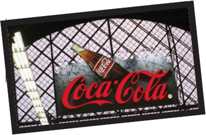 Coca-Cola When it comes to mass marketing, perhaps no one does it better than Coca-Cola. Coke is the most popular and best-selling soft drink in history. With an annual marketing budget of nearly $3 billion and annual sales exceeding $30 billion, the brand tops the Interbrand ranking year after year. Today, Coca-Cola holds a current brand value of $68 billion and reaches consumers in over 200 countries, making it the best-known product in the world. In fact, Coca-Cola is such a global phenomenon that its name is the second-most understood word in the world (after okay ). The history of Coke's success is astonishing. The drink was invented in 1886 by Dr. John S. Pemberton, who mixed a syrup of his own invention with carbonated water to cure headaches. The company's first president later turned the product into a pop culture phenomenon by introducing it to pharmacists and consumers around the world and handing out clocks, posters, and other paraphernalia with the Coca-Cola logo. Coca-Cola believed early on that to gain worldwide acceptance, the brand needed to connect emotionally and socially with the masses, and the product needed to be within arm's-length of desire. So the company focused on gaining extensive distribution and worked hard at making the product loved by all. In World War II, it declared that every man in uniform gets a bottle of Coca- Cola for 5 cents, wherever he is, and whatever it costs the company. This strategy helped introduce the soft drink to people around the world as well as connect with them positively in a time of turmoil. Why is Coca-Cola so much bigger than any other competitor? What Coke does better than everyone else is create highly current, uplifting global campaigns that translate well into different countries, languages, and cultures. Coke's advertising over the years has primarily focused on the product's ability to quench thirst and the brand's magical ability to connect people no matter who they are or how they live. Andy Warhol said it best, A Coke is a Coke and no amount of money can get you a better Coke than the one the bum on the corner is drinking. One of Coca-Cola's most memorable and successful commercials was called Hilltop and featured the song, I'd like to buy the world a Coke. Launched in 1971, the ad featured young adults from all over the world sharing a happy, harmonious moment and common bond (drinking a Coke) on a hillside in Italy. The commercial touched so many consumers emotionally and so effectively showed the worldwide appeal of Coke that the song became a top ten hit single later that year. Coca-Cola's television commercials still touch upon the message of universal connection over a Coke, often in a lighthearted tone to appeal to a young audience. In one spot, a group of young adults sit around a campfire, playing the guitar, laughing, smiling, and passing around a bottle of Coke. The bottle reaches a slimy, one-eyed alien who joins in on the fun, takes a sip from the bottle, and passes it along. When the next drinker wipes off the slime in disgust, the music stops suddenly and the group stares at him in disappointment. The man hesitantly hands the bottle back to the alien to get re-slimed and then drinks from it, and the music and the party continue in perfect harmony. Coca-Cola's mass communications strategy has evolved over the years and today mixes a wide range of media including television, radio, print, online, in-store, digital, billboard, public relations, events, paraphernalia, and even its own museum. The company's target audience and reach are so massive that choosing the right media and marketing message is critical. Coca-Cola uses big events to hit huge audiences; it has sponsored the Olympics since 1928 and advertises during the Super Bowl. Red Coke cups are placed front and center during top-rated television shows like American Idol , and the company spends over $1 billion a year on sports sponsorships such as NASCAR and the World Cup. Coca- Cola's global campaigns must also be relevant on a local scale. In China, for example, Coca-Cola has given its regional managers control over its advertising so they can include appropriate cultural messages. The delicate balance between Coca-Cola's local and global marketing is crucial because, as one Coca-Cola executive explained, Creating effective marketing at a local level in the absence of global scale can lead to huge inefficiencies. In 2006, for example, Coca-Cola ran two campaigns during the FIFA World Cup as well as several local campaigns. In 2010, the company ran a single campaign during the same event in over 100 markets. Executives at Coca-Cola estimated that the latter, more global strategy saved the company over $45 million in efficiencies. Despite its unprecedented success over the years, Coke is not perfect. In 1985, in perhaps the worst product launch ever, Coca-Cola introduced New Coke-a sweeter concoction of the original secret formula. Consumers instantly rejected it and sales plummeted. Three months later, Coca-Cola retracted New Coke and relaunched the original formula under the name Coca-Cola Classic, to the delight of customers everywhere. Then-CEO Roberto Goizueta stated, The simple fact is that all the time and money and skill poured into consumer research on the new Coca-Cola could not measure or reveal the deep and abiding emotional attachment to original Coca-Cola felt by so many people. Coca-Cola's success at marketing a product on such a global, massive scale is unique. No other product is so universally available, universally accepted, and universally loved. As the company continues to grow, it seeks out new ways to better connect with even more individuals. Referring to itself as a Happiness Factory, it is optimistic that it will succeed. Can Pepsi or any other company ever surpass Coca-Cola? Why or why not? What are Coca-Cola's greatest risks?