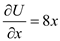 Utility function: It refers to a function use to measure the consumer's level of satisfaction derives from the consumption of goods and services. The utility function is given by, a. Given the utility function, the partial differentiation with respect to a single variable, in a function of several variables is calculated as follows; b. Partial differentiation with respect to x is and with respect to y is . Compute partial derivatives at x= 1 and y = 2 by substituting the values of x and y in the above partial derivates computed in previous part. It is computed below: c. Total differentiation is written with the help of partial differentiation. d. Total differentiation is written with the help of partial differentiation. So, It means trade-off between x and y is not linear. The negative sign shows that getting more x required forgoing some y and vice-versa. e. To prove that value of U is 16, when , substitute the value of x and y in the utility function and solve as follows: Hence, the value of utility is 16. f. To determine the change in ratio of x and y while holding utility constant at 16, substitute the value of x and y in the computed in part d. It is computed below: Hence, (-2/3) ratio of x and y needed to hold U constant at 16. g. To plot the utility function, compute the horizontal and the vertical corner points as follows: Vertical points: When x is 0, then y will be, Thus, vertical point is (0,2.30) Horizontal points: When y is 0, then x will be, Thus, horizontal point is (2,0). The following figure shows the shape of utility function when utility is 16: As shown in the above figure, the shape of U is an ellipse centered at the origin. Slope of this equation is .