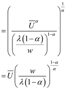 In order to find the optimal consumption bundle an individual either can maximize his utility with given income or can minimize the expenditure to attain a particular level of utility. The utility function for an individual in terms of consumption and leisure is given below: The expenditure need to be minimized given the utility level at . a. Setting the Lagrange equation to minimize the expenditure given utility level at as shown below: The first order conditions of Lagrange equation can be computed as shown below: Set first order conditions equal to zero and solve it to get the value of optimal consumption bundle as shown below: Solving the first order differentials the value of c and h can be computed as shown below: The expenditure function can be shown as given below: b. The compensated demand function is the demand function for any commodity keeping the utility level at a particular constant level. The compensated demand function for leisure can be computed by using envelope theorem as shown below: The compensated demand function for consumption can't be computed as price of consumption here is treated as numeriare. c. The compensated labor supply function can be calculated as shown below: The derivative of compensated labor supply function with respect to w is shown below: As and w is positive integer the value of compensated supply function will rise with rise in w that is the curve will be positively sloped. d. The compensated labor supply curve is given below: The uncompensated labor supply is given below: The uncompensated demand curve is function of only that is the share of utility of leisure. Whereas the compensated demand curve is the function of constant utility and wage rate too. The Slutsky equation breaks the change in demand for one good in response to a change in the price of other good. The slustky equation is given below: In this case the income and substitution effect of real wages on uncompensated labor supply curve is offset by each other. Income effect of wage rise is zero. Substitution effect is also zero. So, rise in wages will not affect the uncompensated supply of labor.