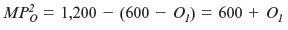 (Suppose that in Worked-Out Problem 8.4 (page 261), the cost function at plant 2 was C 2 ( Q 2 ) = 650 Q 2 + 2( Q 2 ) 2 , and marginal cost at that plant was MC 2 = 650 + 4 Q 2. What would be the best assignment of output between the two plants Worked-Out Problem 8.4 The Problem Suppose Noah and Naomi have just acquired a second garden bench production plant. Production costs are C 1 ( Q 1 ) = 3( Q 1 ) 2 at plant 1 and C 2 (Q 2 ) = 2( Q 2 ) 2 at plant 2, where Q 1 and Q 2 are the number of benches produced at each plant per week. The corresponding marginal costs at the two plants are MC 1 = 6 Q 1 and MC 2 = 4 Q 2. If Noah and Naomi plan to produce 100 benches per week and want to do it as economically as possible, how many benches should they produce at each plant The Solution The basic principle behind the solution to this problem is similar to that in Worked-Out Problem 7.1 (page 216). With a least-cost plan that assigns a positive amount of output to each plant, marginal cost must be the same at both plants. If that were not true, the total cost could be lowered by reassigning a little bit of output from the plant with the higher marginal cost to the plant with the lower marginal cost. Noah and Naomi need to divide production between the two plants so that their marginal costs are equal. Doing so means choosing Q 1 and Q 2 so that MC 1 = MC 2. Since total output equals 100, we know that Q 2 = 100 Q 1 , so we can express the marginal cost in plant 2 as a function of the amount of output produced in plant 1: MC 2 = 4(100 - Q 1 ). We can then find the output assignment that equates marginal costs in the two plants by solving the formula 6 Q 1 = 4(100 - Q 1 )The solution is Q 1 = 40. Noah and Naomi should produce 40 garden benches a week in plant 1 and 60 garden benches a week in plant 2. Their total production costs will then be C = 3(40) 2 + 2(60) 2 = $12,000 Worked-Out Problem 7.1 The Problem John, April, and Tristan own JATjuice, a firm that produces freshly squeezed orange juice. Oranges are their only variable input. They have two production facilities. Suppose the marginal product of oranges in plant 1 is , where O 1 is the number of crates of oranges allocated to plant 1. The marginal product of oranges in plant 2 is , where O 2 is the number of crates of oranges assigned to plant 2. Suppose that John, April, and Tristan have a total of 600 crates of oranges. What is the best assignment of oranges to the two plants The Solution Start by writing the marginal product in plant 2asa function of the number of crates of oranges assigned to plant 1, O 1 : Now find the level of O 1 that equates the marginal product of oranges in the two plants. We can do so with algebra by setting and solving: John, April, and Tristan should assign 200 crates to plant 1 and the rest (400) to plant 2.