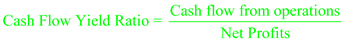 We are asked to choose the appropriate solution from the given options to complete the given statement. Ratio analysis : The correct answer is option D. serves as an initial evaluation of the adequacy of an investment's expected cash flow. Cash Flow Ratios are used to assess the cash position of the business. Following are the main cash flow-based financial ratios and the calculations: Formula: (Source: http://financelearners.blogspot.com/2011/06/cash-flow-ratios-analysis-formula.html)