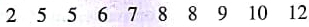 Basic Computation: Five-Number Summary, Interquartile Range Consider the following ordered data: (a) Find the low, Q 1, median, Q 3 high. (b) Find the interquartile range. (c) Make a box-and-whisker plot.