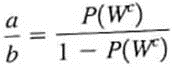 Expand Your Knowledge: Odds Against Betting odds are usually stated against the event happing (against winning). The odds against event W are the ratio . In horse racing, the betting odds are based on the probability that the horse does not win. (a) Show that if we are given the odds against an event W as a:b , the probability of not W is given by . Hint: Solve the equation for P ( W c ). (b) In a recent Kentucky Derby, the betting odds for the favorite horse, Point Given, were 9 to 5. Use these odds to compute the probability that Point Given would lose the race. What is the probability that Point Given would win the race (c) In the same race, the betting odds for the horse Monarchos were 6 to 1. Use these odds to estimate the probability that Monarchos would lose the race. What is the probability that Monarchos would win the race d) Invisible Ink was a long shot, with betting odds of 30 to 1. Use these odds to estimate the probability that Invisible Ink would lose the race. What is the probability the horse would win the race For further information on the Kentucky Derby, visit the Brase/Brase statistics site at http://www.cengagerbrain.com and find the link to the Kentucky Derby.