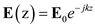 Consider the equation for phasor electric field intensity for a uniform plane wave propagating in the +z-direction. Where, is a constant vector. The phasor magnetic field intensity for a uniform plane wave propagating in the +z-direction is, Where, Thus, the required phasor form of is written.