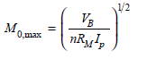 The low-frequency gain M 0 of an avalanche photodiode depends on the carrier ionization rate and on the width of the multiplication region, both of which depend on the applied reverse-bias voltage V a. This gain can be described by the empirical relationship 33 (P6.4) where V B is the breakdown voltage at which M 0 goes to infinity ( M 0 ), I M is the total multiplied current, and R M accounts for the photodiode series resistance and the detector load resistance. The exponential factor n depends on the semiconductor material and its doping profile. Its value varies between about 2.5 and 7. ( a ) Show that for applied voltages near the breakdown voltage, at which point V B » I M R M , Eq. (P6.4) can be approximated by ( b ) The maximum value of M 0 occurs when V a = V B. Show that, at this point,