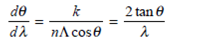 A plane reflection grating can be used as a wavelength-division multiplexer when mounted as shown in Fig. 10.42. The angular properties of this grating are given by the grating equation where is the grating period, k is the interference order, n is the refractive index of the medium between the lens and the grating, and and are the angles of the incident and reflected beams, respectively, measured normal to the grating. ( a ) Using the grating equation, show that the angular dispersion is given by ( b ) If the fractional beam spread S is given by where m is the number of wavelength channels, find the upper limit on for beam spreading of less than 1 percent given that = 26 nm, = 1350 nm, and m = 3 Fig. 10.42 Wavelength multiplexing with a reflection grating