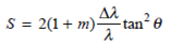 A plane reflection grating can be used as a wavelength-division multiplexer when mounted as shown in Fig. 10.42. The angular properties of this grating are given by the grating equation where is the grating period, k is the interference order, n is the refractive index of the medium between the lens and the grating, and and are the angles of the incident and reflected beams, respectively, measured normal to the grating. ( a ) Using the grating equation, show that the angular dispersion is given by ( b ) If the fractional beam spread S is given by where m is the number of wavelength channels, find the upper limit on for beam spreading of less than 1 percent given that = 26 nm, = 1350 nm, and m = 3 Fig. 10.42 Wavelength multiplexing with a reflection grating