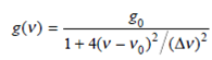 Since the gain constant a depends on the frequency, the amplifier gain is also frequency- dependent. The 3-dB bandwidth (full-width at half-maximum, FWHM) is defined as the frequency for which the power gain G ( v ) is reduced by a factor of 2. Assume the gain parameter g has a gaussian profile where v is the optical bandwidth (the spectral width of the gain profile) and v 0 is the maximum-gain frequency. Starting with Eq. (11.9), show that the ratio of the 3-dB bandwidth 2( v - v 0 ) to the optical bandwidth v is where log 2 X is the base-2 logarithm of X. What does this equation show concerning the relationship between the amplifier gain and the optical bandwidth