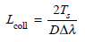 Consider a WDM system that utilizes two soliton channels at wavelengths 1 and 2. Since different wavelengths travel at slightly different velocities in a fiber, the solitons of the faster channel will gradually overtake and pass through the slower-channel solitons. If the collision length L coll is defined as the distance between the beginning and end of the pulse overlap at the half-power points, then where = 1 - 2 , T s is the pulse FWHM, and D is the dispersion parameter. ( a ) What is the collision length for T s = 16 ps, D = 0.5 ps/(nm · km), and = 0.8 nm ( b ) Four-wave mixing effects arise between the soliton pulses during their collision, but then collapse to zero afterward. To avoid amplifying these effects, the condition L coll 2 L amp should be satisfied, where L amp is the amplifier spacing. What is the upper bound for L amp for the above case