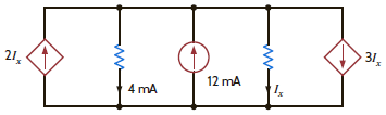 Find I x in the network in Fig. P2.15. Figure P2.15