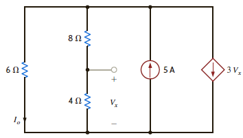 Find I 0 in the network in Fig. P2.57. Figure P2.57