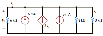 Determine I L in the circuit in Fig. P2.58. Figure P2.58