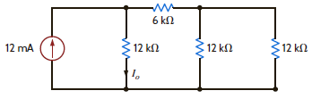 Find I 0 in the network in Fig. P2.76. Figure P2.76