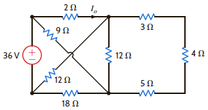Find I 0 in the circuit in Fig. P2.111. Figure P2.111