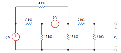 Find V o in the circuit in Fig. P3.38 using nodal analysis.     Figure P3.38