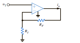 Calculate the transfer function i o / 1 for the network shown in Fig. P4.24. Figure P4.24