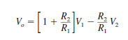 Show that the output of the circuit in Fig. P4.28 is Figure P4.28