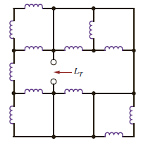 Find the total inductance, L T , in the network in Fig. P6.77. All inductors are 6 millihenrys.     Figure P6.77