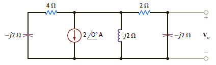 Find V o in Fig. E8.15 Figure E8.15.