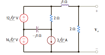 Find V o in the network in Fig. P8.97. Figure P8.97