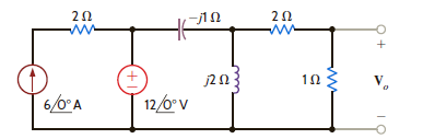 Determine V o in the circuit in Fig. P8.98. Figure P8.98