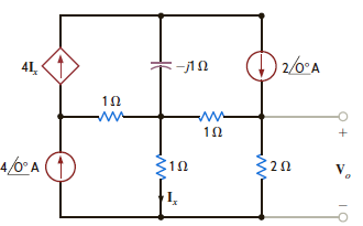 Use Norton's theorem to find V o in the circuit in Fig. P8.148.     Figure P8.148