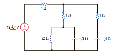 Find the average power absorbed by the network in Fig. P9.15. Figure P9.15