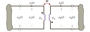 Given the network in Fig. P10.3, (a) find the equations for v a ( t ) and v b ( t ). (b) find the equations for v c ( t ) and v d ( t ). Figure P10.3