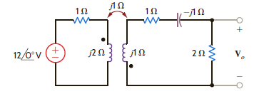 Find V o in the network in Fig. P10.6. Figure P10.6