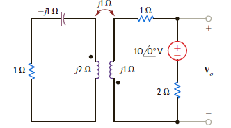 Find V o in the network in Fig. P10.13. Figure P10.13