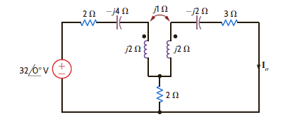 Find I o in the circuit in Fig. P10.21.     Figure P10.21