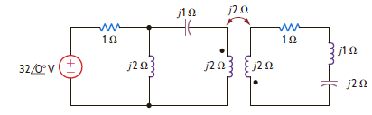 Determine the impedance seen by the source in the network shown in Fig. P10.25. Figure P10.25