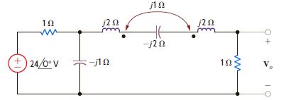 Find V o in the network in Fig. P10.26.     Figure P10.26