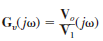 Given the network in Fig. P12.74, sketch the magnitude characteristic of the transfer function Identify the type of filter. Figure P12.74