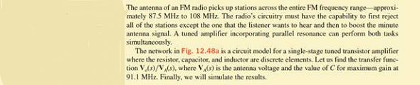 The circuit in Fig. P12.76 is a dual-T notch filter. It has an advantage over the filter in Example 12.21 in that it contains no inductors, which tend to be bulky and heavy. Derive the transfer function for this filter and verify your work for the component values C = 100 nF and R = 1590 .     Figure P12.76  Example 12.21       